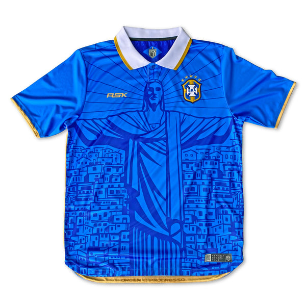 BRAZIL REDEEMER 94 AWAY JERSEY Asphalt Social Klub