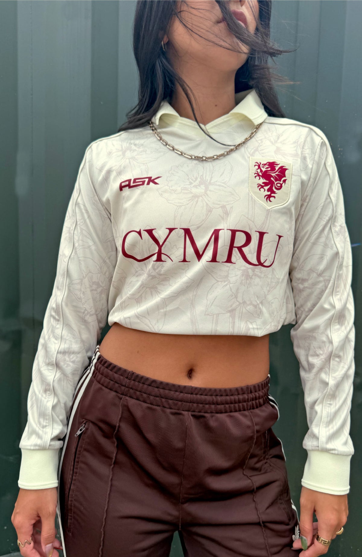 CYMRU CENNIN PEDR LONG SLEEVE JERSEY