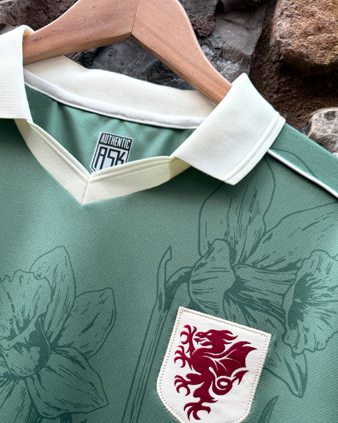 CYMRU CENNIN PEDR LONG SLEEVE JERSEY