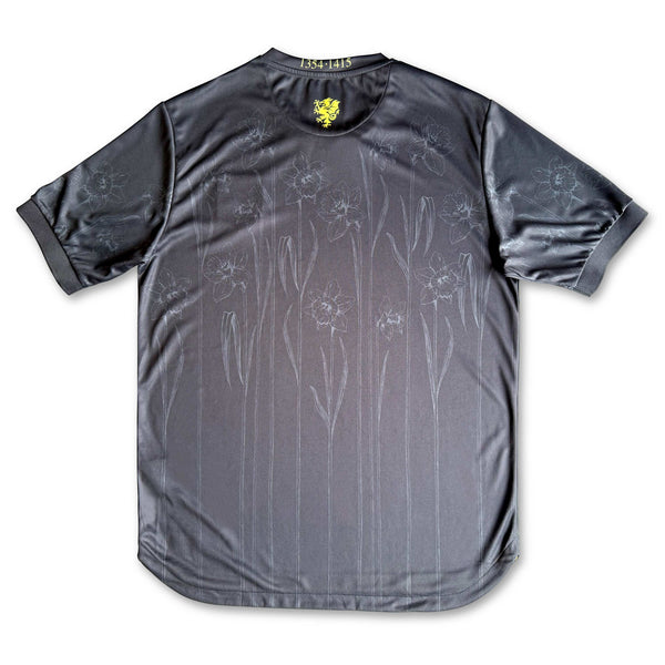 Cymru Glyndwr Edition Football Jersey Back anthracite standard fit performance fabric available 2 asphaltsocialklub.com 