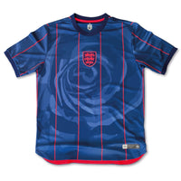 England Rose Away Football Jersey front navy standard fit performance fabric available @ asphaltsocialklub.com 