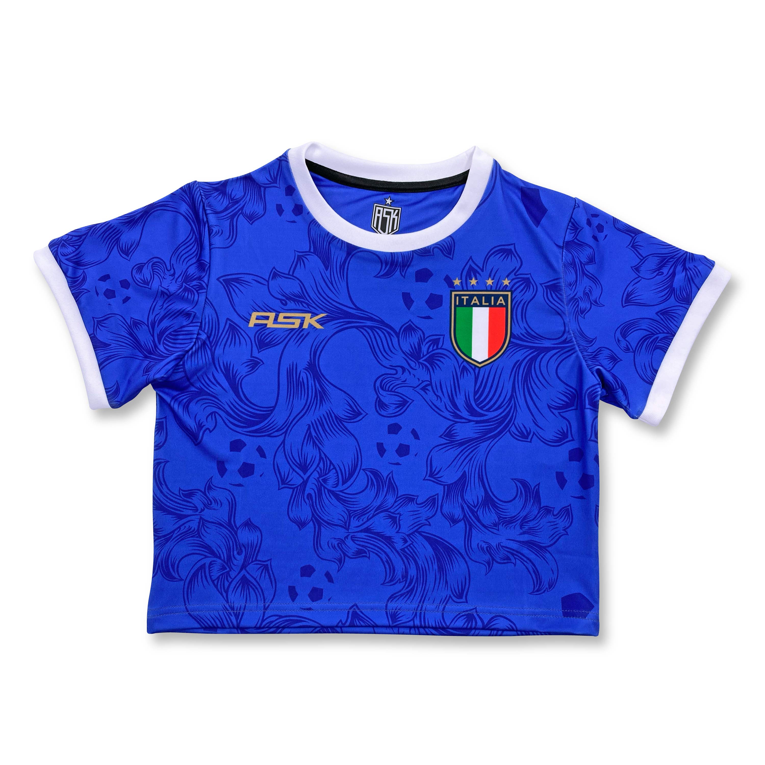 新品 SKINS USA国旗デザイン半袖ジャージ SITIP イタリア製 XL ITALY CROP TOP – Asphalt Social Klub
