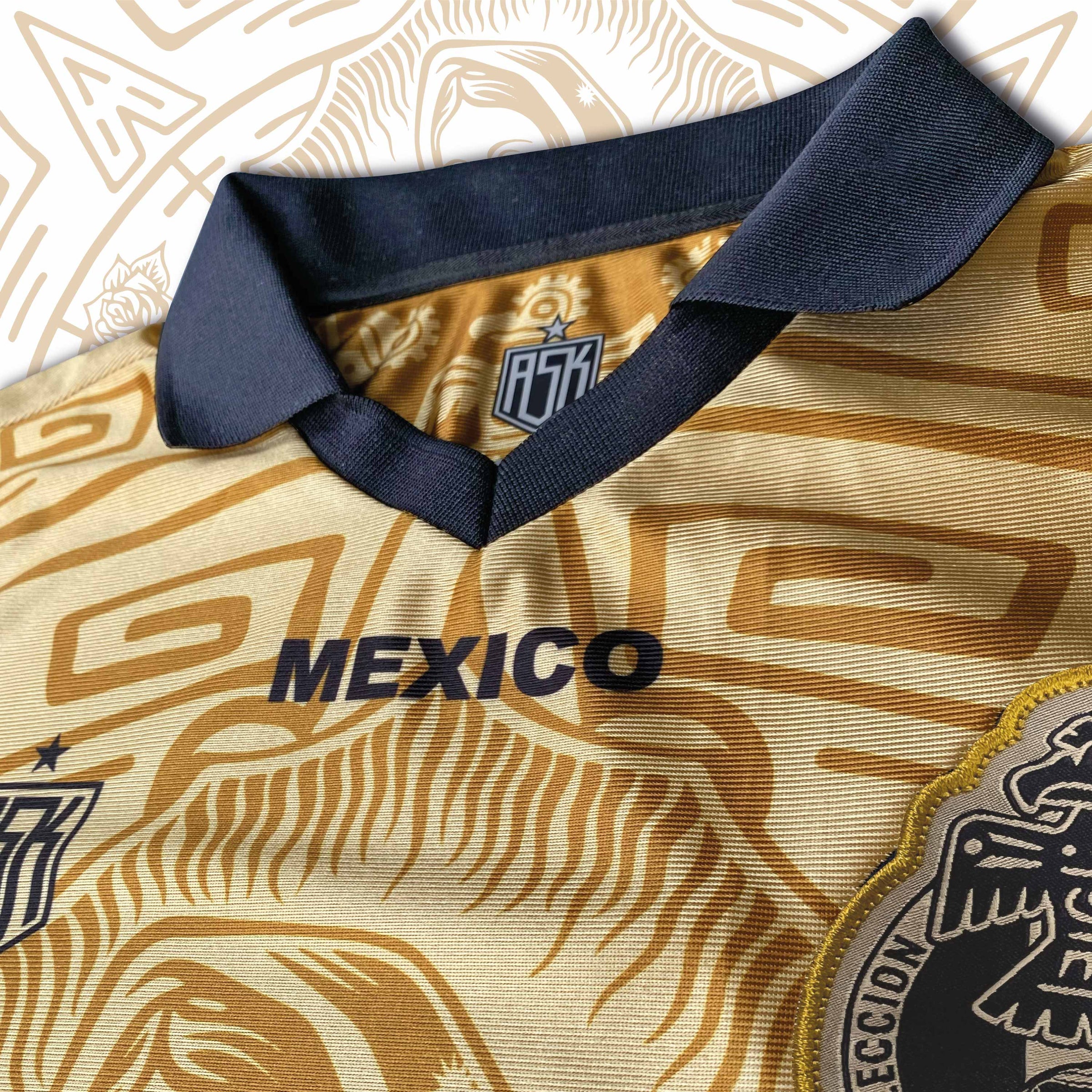  Jersey Mexico Dorados de Chihuahua 100% Polyester  White/Grey_Made in Mexico (Small) : Clothing, Shoes & Jewelry