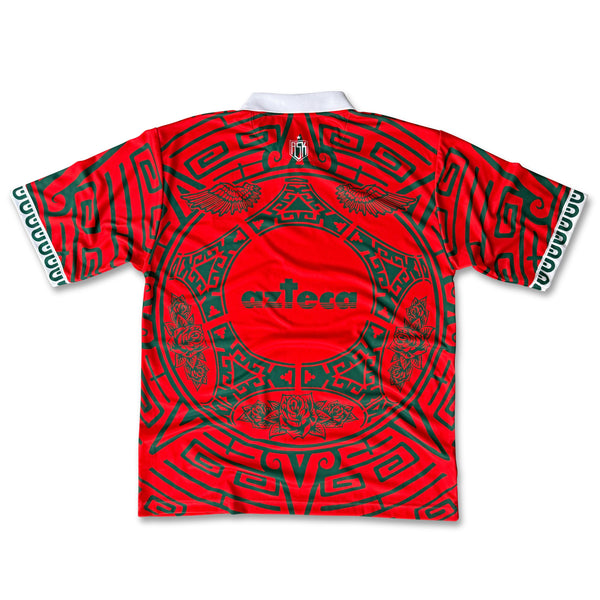Mexico Guadalupe 97 Third Football Jersey back red retro style boxy fit available @ asphaltsocialklub.com 