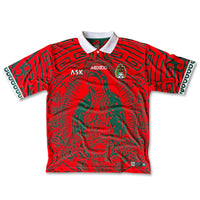 Mexico Guadalupe 97 Third Football Jersey front red retro style boxy fit available @ asphaltsocialklub.com