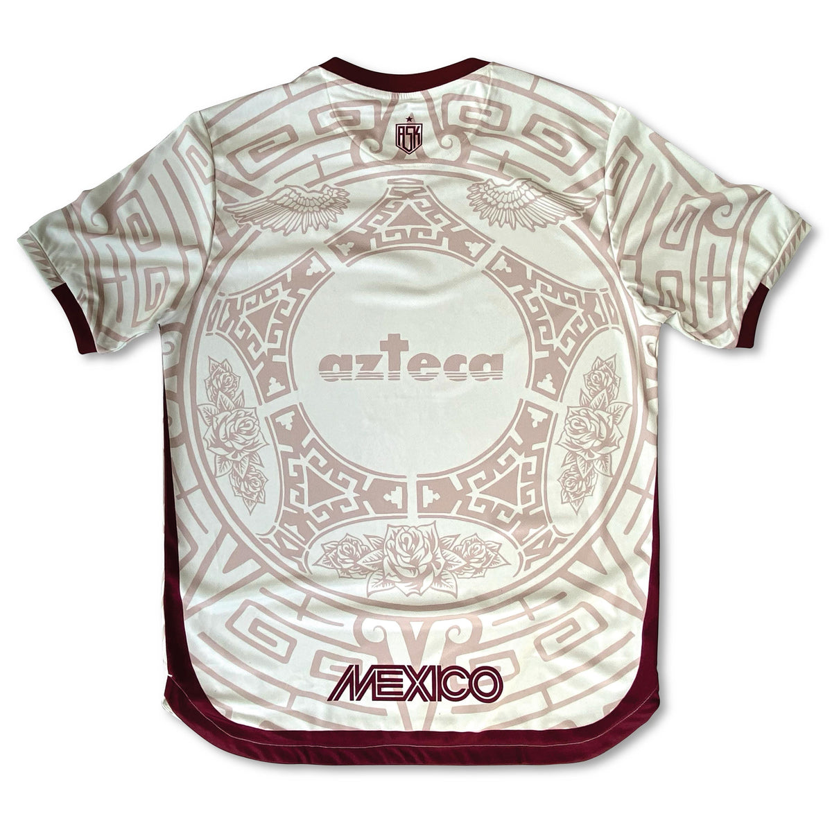 Mexico Guadalupe Copa Football Jersey back off white standard fit performance fabric available @ asphaltsocialklub.com 