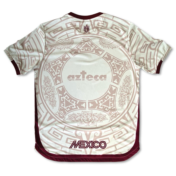 Mexico Guadalupe Copa Football Jersey back off white standard fit performance fabric available @ asphaltsocialklub.com 