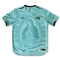 Mexico Guadalupe Copa Football Jersey front mint standard fit performance fabric available @ asphaltsocialklub.com 