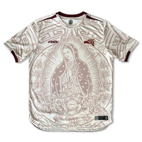 Mexico Guadalupe Copa Football Jersey front off white standard fit performance fabric available 2 asphaltsocialklub.com 