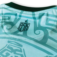 Mexico Guadalupe Copa Football Jersey mint back neck detail standard fit performance fabric available @ asphaltsocialklub.com 