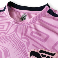 Mexico Guadalupe Copa Football Jersey pink woven crest detail standard fit performance fabric available @ asphaltsocialklub.com 