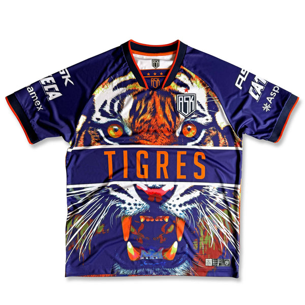 Tigres Football jersey available in oversize fit and performance fabric @ asphaltsocialklub.com 