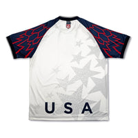 USA Stars Football Jersey Back white oversize fit retro style available @ asphaltsocialklub.com
