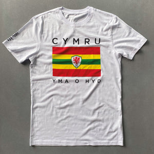 CYMRU FLAG TEE